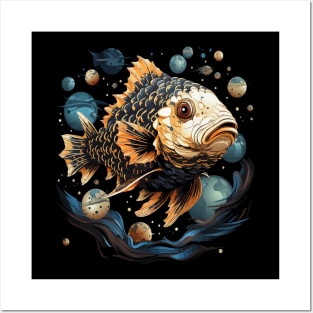 Patriotic Puffer Fish Posters and Art